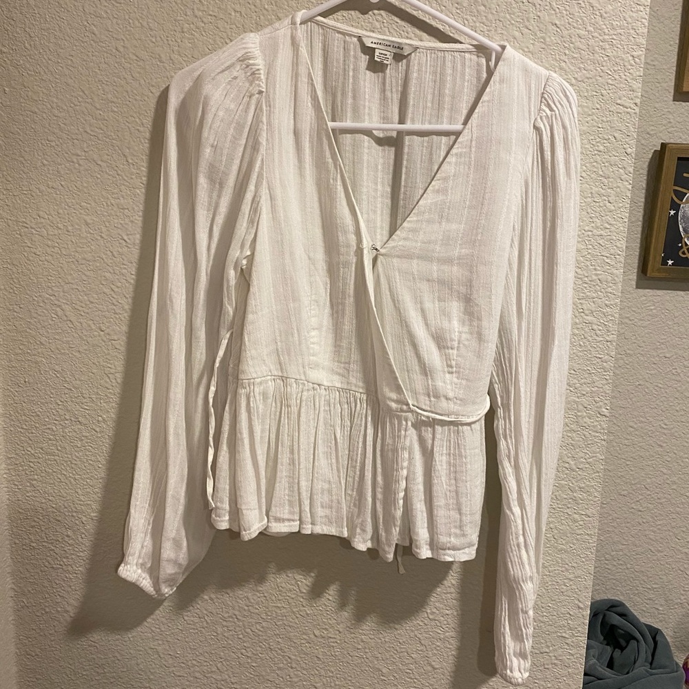 American Eagle wrapped shirt
